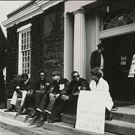 Black student protesters, 1968