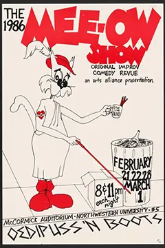 Mee-ow show poster.