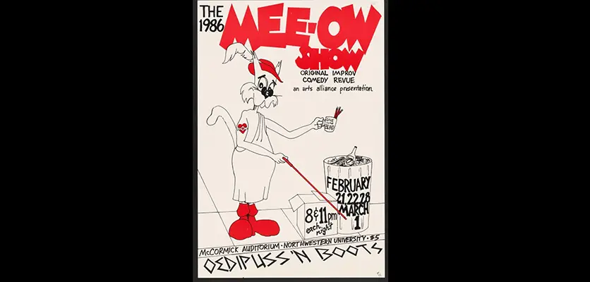 poster for Mee-ow show