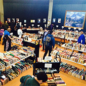 Library book sale