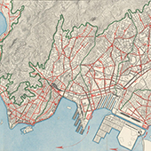 Decorative map image