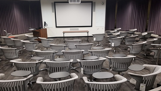 Classroom interior