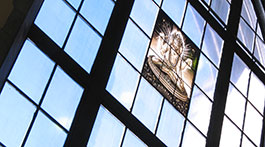 stained glass windows