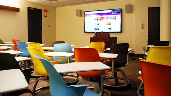 Classroom interior