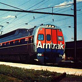 Amtrak train